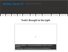 Tablet Screenshot of hiddentruthtv.com